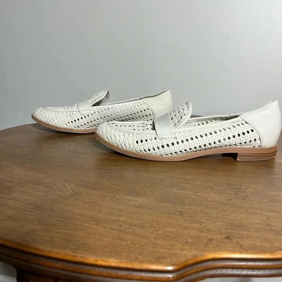 Franco Sarto Halton2 Cream Woven Flats W8.5 - Picture 4 of 5
